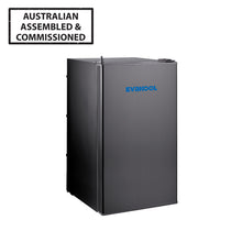 Load image into Gallery viewer, EvaKool Platinum 95L Upright Fridge/ Freezer Black New DC95-SB-AU