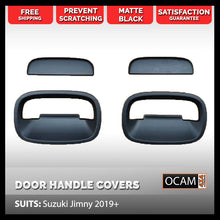 Load image into Gallery viewer, Door Handle Covers For Suzuki Jimny JB74 2019+ Matt Black
