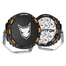 Load image into Gallery viewer, Lightfox 7inch Osram LED Driving Spotlights 1Lux 816m Pair 12603 Lumens