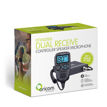 Load image into Gallery viewer, DTX4200X Oricom Dual Receive Controller Speaker Mic Dual Voltage 12V