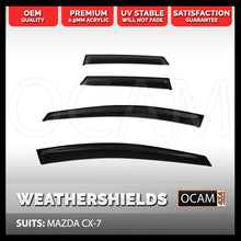 Load image into Gallery viewer, OCAM Weathershields for MAZDA CX-7 Window Door Visors Windshields CX7