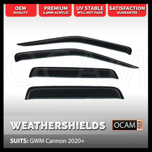 Load image into Gallery viewer, OCAM Weathershields For GWM Cannon 2020+ Visors