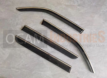 Load image into Gallery viewer, OCAM Weathershields For Toyota Landcruiser 300 Series 04/2021-On, Injection, Chrome Strip, Window Visors