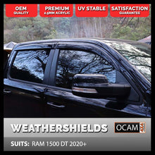 Load image into Gallery viewer, OCAM Weathershields for RAM 1500 DT 2020-Current Window Visors