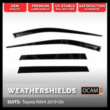 Load image into Gallery viewer, OCAM Weathershields For Toyota RAV4 2019 - Current Window Door Visors