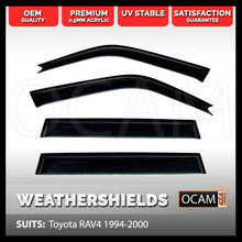 Load image into Gallery viewer, OCAM Weathershields For Toyota RAV4 1994-2000 Window Door Visors Windshields