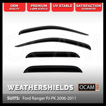 Load image into Gallery viewer, OCAM Weathershields for Ford Ranger PJ-PK 2006-2011 Window Door Visors