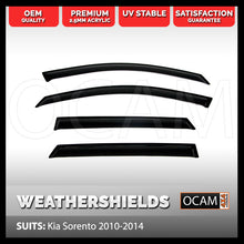 Load image into Gallery viewer, OCAM Weathershields For Kia Sorento 2010-2014 Window Door Visors Windshields