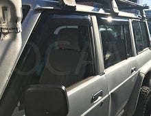 Load image into Gallery viewer, OCAM Weathershields For Nissan Patrol GQ 88-97 Manual Mirrors Maverick Visors