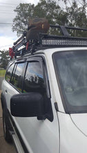 Load image into Gallery viewer, OCAM Weathershields for Nissan Patrol GU 1998-15 Ute Window Door Visors 2pce