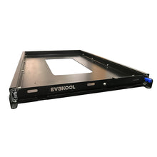 Load image into Gallery viewer, EvaKool Heavy Duty Fridge Slide Large Black Powder Coated Steel EKFS-LGE