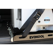 Load image into Gallery viewer, EvaKool Heavy Duty Fridge Slide Small Black Powder Coated Steel EKFS-SML