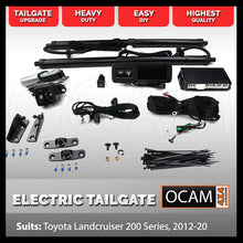 Load image into Gallery viewer, OCAM Electric Tailgate Struts / Lift for Toyota Landcruiser 200 Series 2012-20