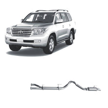 Load image into Gallery viewer, Redback Extreme Duty 3" Twin Exhaust System for Toyota Landcrusier 200 Series, 10/2015-On, DPF Back, Pipe Only