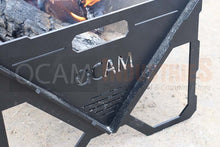 Load image into Gallery viewer, Quality Portable BBQ Fire Pit, 5mm Thick