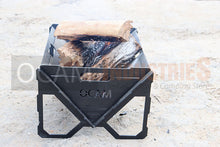 Load image into Gallery viewer, Quality Portable BBQ Fire Pit, 5mm Thick