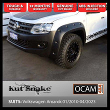 Load image into Gallery viewer, Kut Snake Flares Front Set for Volkswagen Amarok 01/2010-04/2023 ABS Front Set #37