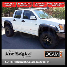 Load image into Gallery viewer, Kut Snake Flares Front & Rear Set for Holden Colorado RC 2008-2011 ABS (Code #29/29)