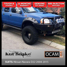 Load image into Gallery viewer, Kut Snake Flares Front Set for Nissan Navara D22 2004-2015 Front Wheels Only ABS (Code #13)