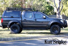 Load image into Gallery viewer, Kut Snake Flares Front & Rear Set for Nissan Navara D40 2005-2015 ABS (Code #7/7)