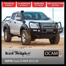 Load image into Gallery viewer, Kut Snake Flares Front & Rear Set for Isuzu D-MAX 06/2012-07/2020, ABS (Code #15/15)