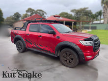 Load image into Gallery viewer, Kut Snake Flares Front & Rear Set for GWM Cannon 2019-Current, ABS, Full Set (#61/61)