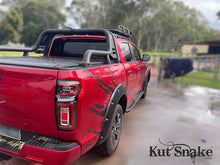 Load image into Gallery viewer, Kut Snake Flares Front & Rear Set for GWM Cannon 2019-Current, ABS, Full Set (#61/61)