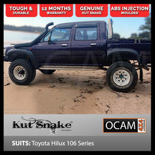 Load image into Gallery viewer, Kut Snake Flares Front & Rear Set for Toyota Hilux 106 Series 1989-1997 Dual Cab ABS (#27/33)