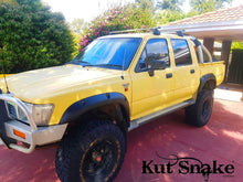 Load image into Gallery viewer, Kut Snake Flares Front & Rear Set for Toyota Hilux 167 Series 1997-2004 ABS (Code #27/27) Dual Cab Only