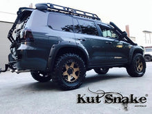 Load image into Gallery viewer, Kut Snake Flares Front & Rear Set for Toyota Landcruiser 200 Series ABS (#38), Texture Finish