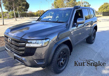 Load image into Gallery viewer, Kut Snake Flares Front & Rear Set for Toyota Landcruiser 300 Series ABS No-Drilling,Textured