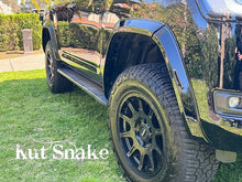Load image into Gallery viewer, Kut Snake Flares Front & Rear for Toyota Landcruiser 300 Series Smooth Finish ABS No-Drilling (#67/67)