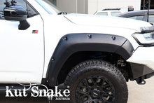 Load image into Gallery viewer, Kut Snake Flares Front & Rear Set for Toyota Landcruiser 300 Series ABS (#63/63)