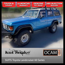 Load image into Gallery viewer, Kut Snake Flares Front & Rear Set for Toyota Landcruiser 60 Series, ABS (Code #57)