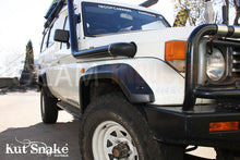 Load image into Gallery viewer, Kut Snake Flares Front Set for Toyota Landcruiser 73 74 75 77 78 79 Series-Up to 2006 Front 2, (#26)