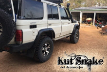 Load image into Gallery viewer, Kut Snake Flares Front Set for Toyota Landcruiser 76 Series, Front Wheels 2007-on #10