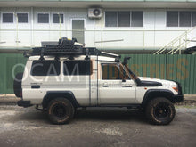 Load image into Gallery viewer, Kut Snake Flares Front & Rear Set for Toyota Landcruiser 78 Series Troop Carrier Full Set 2007-2023, #10/14
