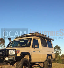 Load image into Gallery viewer, Kut Snake Flares Front Set for Toyota Landcruiser 78 Series Troop Carrier ABS - Front Wheels 2007-2023 #10