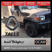 Load image into Gallery viewer, Kut Snake Flares (Tall) Front Set for Toyota Landcruiser 79 Series ABS Kit 2 Pcs Front 2007-2023 (#59)