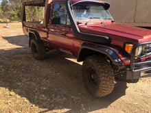 Load image into Gallery viewer, Kut Snake Flares Front & Rear Set for Toyota Landcruiser 79 Series Single Cab Well Body Complete Set, (#10/40)