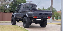 Load image into Gallery viewer, Kut Snake Flares Front & Rear Set for Toyota Landcruiser 79 Series Single Cab Well Body Complete Set, (#10/40)