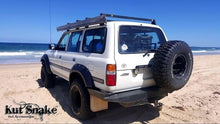 Load image into Gallery viewer, Kut Snake Flares Front & Rear Set for Toyota Landcruiser 80 Series - Monster 1990-1997 ABS (Code #5)