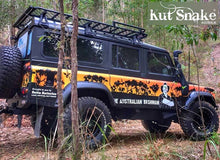 Load image into Gallery viewer, Kut Snake Flares Front Set for Land Rover Defender 1988-2017 ABS (Code #30) - Front Wheels Only