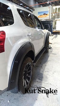 Load image into Gallery viewer, Kut Snake Flares Front & Rear Set for Isuzu MU-X, 2013-20 ABS (Code #48/48) MUX