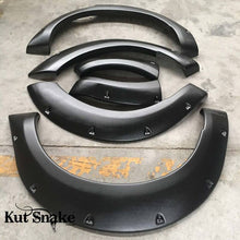 Load image into Gallery viewer, Kut Snake Flares Front & Rear Set for Nissan Navara NP300 07/2015-02/2021, ABS Slimline 50mm ABS (Code #46/46)