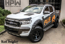 Load image into Gallery viewer, Kut Snake Flares Front Set for Ford Ranger PX PXMKII 2011-2018 Front Wheels Slimline 58mm ABS (Code #18/18)