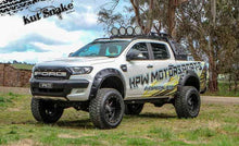 Load image into Gallery viewer, Kut Snake Flares Front Set for Ford Ranger PX PXMKII 2011-2018 Front Wheels Slimline 58mm ABS (Code #18/18)