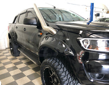 Load image into Gallery viewer, Kut Snake Flares Front & Rear Set for Ford Ranger PX PX MKII 2011-2018 Slimline Smooth Finish Full Set ABS (Code #18/18)