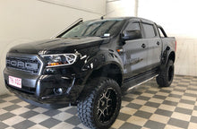 Load image into Gallery viewer, Kut Snake Flares Front & Rear Set for Ford Ranger PX PX MKII 2011-2018 Slimline Smooth Finish Full Set ABS (Code #18/18)