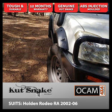 Load image into Gallery viewer, Kut Snake Flares Front & Rear Set for Holden Rodeo RA 2002-2006 ABS (Code #44/44)